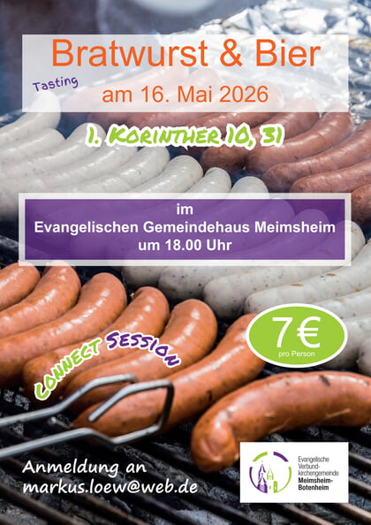 Bratwurst & Bier Tasting
