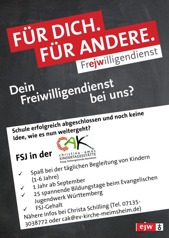 FSJ bei der CAK